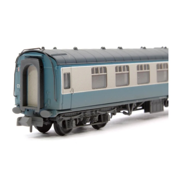 Graham Farish 374-188D BR MK1 BSK Brake Second Corridor BR Blue & Grey No.34949 - Weathered